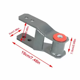 CE1789492IEC MUPARKT Leveling Rear Shackle Kit Xj Jeep #3