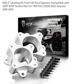 B092RWY813 MZS Level Kit Toyota Tundra