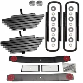110003 FORD Front Rear Leveling Lift Block Kit F250 F350 4X4