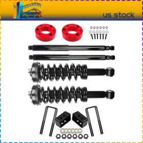 PMT832451 FORD Front Rear Leveling Lift Struts Shocks Kit 2WD