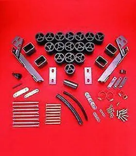PA60053 PERFORMANCE ACCESSORIES Body Lift Kit 4WD Durango #3