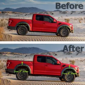 FD26650 PROEZE Front Rear Leveling Lift F150 #3