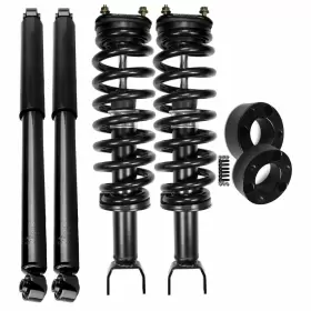 10990998 QUALITIPARTS Front Leveling Struts Shocks Kit 1500 #2