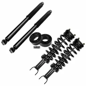 10990998 QUALITIPARTS Front Leveling Struts Shocks Kit 1500 #3
