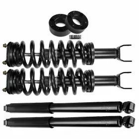 10990998 QUALITIPARTS Front Leveling Struts Shocks Kit 1500