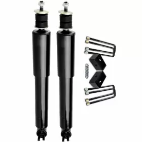 11007076 QUALITIPARTS Rear Leveling Front Struts Kit 1500 Ltz