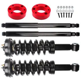13422459 QUICKFITAUTO Front Leveling Struts Rear Shocks F-150