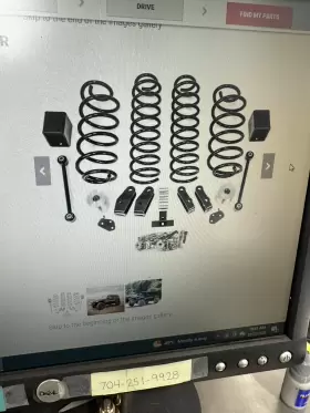 69-6827 READYLIFT Coil Spring Lift Jl Kit Jeep Wrangler