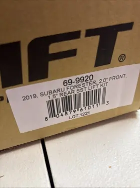 69-9920 READYLIFT Sst Lift Kit Subaru Forester