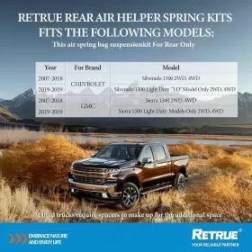 RAS2430G RETRUE Air Suspension Kit 1500 Chevrolet Chevy Gmc #2