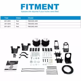 RAS2597-1 RETRUE Rear Air Suspension Lift Spring Kit F250 #3