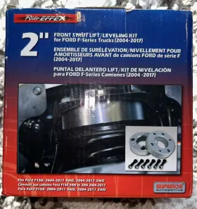 2-FRONT-STRUT RIDE EFFEX Lift Leveling Kit Ford