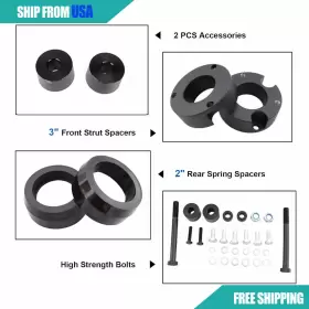 XD-QP002-043 RILONH Front Rear Leveling Lift Kit 2WD 4WD #2