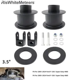 LIF014-3.5-BK RISWHITEMETEORS Front Leveling Lift Shock Kit