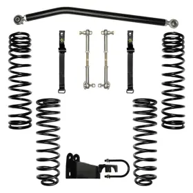 JK25SM-2 ROCK KRAWLER Jk Travel Suspension Lift Mod Kit Jeep