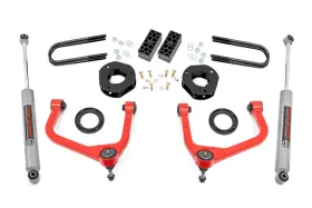 110430RED ROUGH COUNTRY Lift Kit 1500 2WD 4WD Chevy Silverado