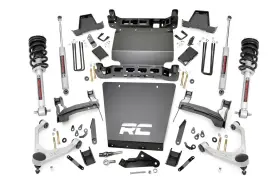 11633 ROUGH COUNTRY Bracket Lift Struts Kit 1500 Chevy Gmc