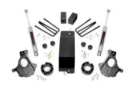 11930 ROUGH COUNTRY Knuckle Lift Shocks Kit 4WD Chevy Sierra
