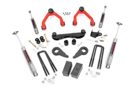 16530RED ROUGH COUNTRY Lift Rear Blocks Kit C1500 K1500 Chevy