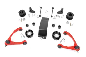 20601RED ROUGH COUNTRY Lift Kit 1500 4WD Chevy Avalanche