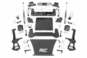 27531 ROUGH COUNTRY Lift AT4 1500 2WD 4WD Silverado #2