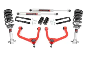 29540RED ROUGH COUNTRY Lift Struts Kit M1 1500 Chevy