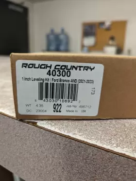 40300 ROUGH COUNTRY Leveling Kit 4WD Ford Bronco #2