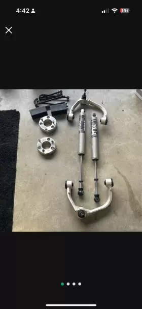 41430 ROUGH COUNTRY Lift Fox Shocks Kit F-150 4WD Ford