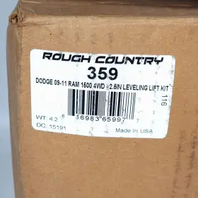 616983659977 ROUGH COUNTRY Leveling Lift Rear Kit 1500 4WD #2
