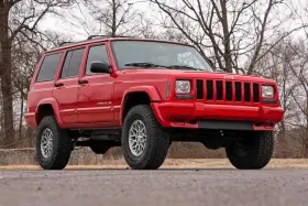 63041 ROUGH COUNTRY Lift Kit Xj 2WD 4WD Jeep Cherokee #2