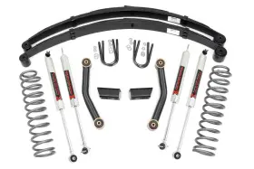 63041 ROUGH COUNTRY Lift Kit Xj 2WD 4WD Jeep Cherokee
