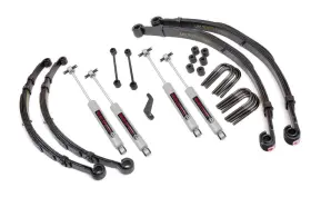 67530 ROUGH COUNTRY Suspension Lift Kit CJ7 4WD Jeep