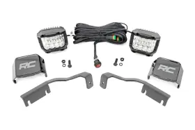 71068 ROUGH COUNTRY Osram Led Ditch Light Kit Nissan Frontier