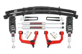 74241RED ROUGH COUNTRY Lift Struts Shocks Kit M1 Toyota