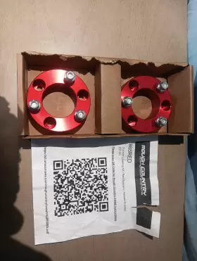 865RED ROUGH COUNTRY Leveling Anodized Kit Nissan Frontier #3