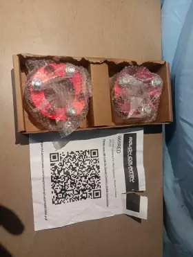 865RED ROUGH COUNTRY Leveling Anodized Kit Nissan Frontier