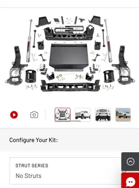 87730 ROUGH COUNTRY Xd Lift Kit Nissan Titan