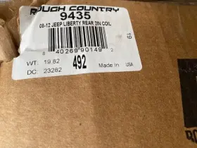 9435 ROUGH COUNTRY Rear Coil Jeep Liberty
