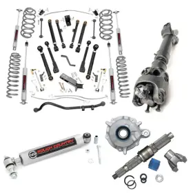 RC66220-COMP ROUGH COUNTRY Arm Lift Kit Tj Jeep Wrangler