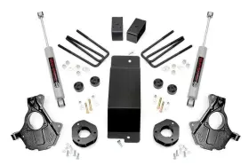 12430 ROUGH COUNTRY SUSPENSION Lift Shocks Cast Kit 1500 4WD