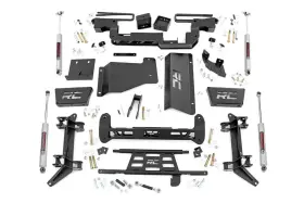 16130 ROUGH COUNTRY SUSPENSION Lift Shocks Kit 2500HD 4WD Gmc