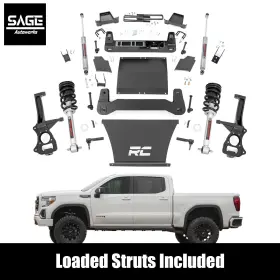 27532 ROUGH COUNTRY SUSPENSION Lift Gas Engine Struts AT4