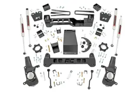 29740 ROUGH COUNTRY SUSPENSION Lift Shocks Kit M1 2500HD 4WD