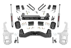 40630 ROUGH COUNTRY SUSPENSION Lift Shocks Kit F150 2WD Ford