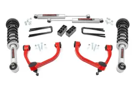 54531RED ROUGH COUNTRY SUSPENSION Lift Kir Struts F-150 4WD