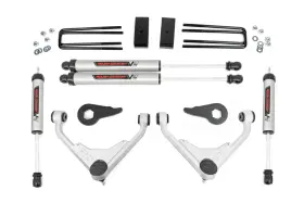 859870 ROUGH COUNTRY SUSPENSION Lift Shocks Kit 2500HD Sierra