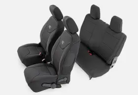 91007 ROUGH COUNTRY SUSPENSION Seat Covers Jeep Wrangler