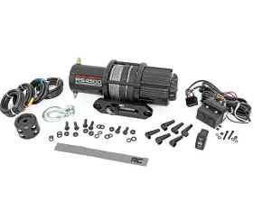 RS4500S ROUGH COUNTRY SUSPENSION Utv Atv Electric Winch Rope
