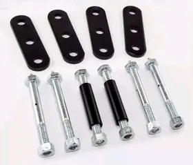B000FQ23L8 RUGGED RIDGE Suspension Leaf Spring Shackle Rear