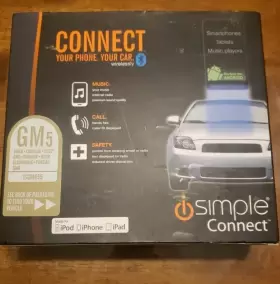 ISGM655 SIMPLE CONNECT Radio Between Gm